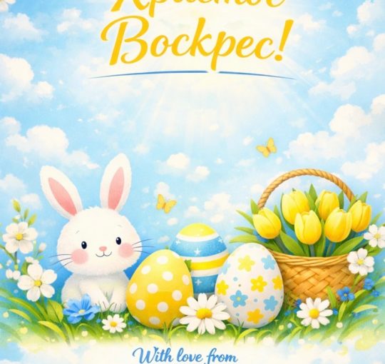 Щасливого Великодня!